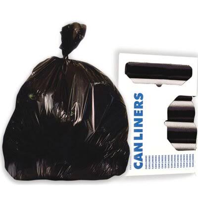 22 Micron High-Density Clear Can Liner Y33124