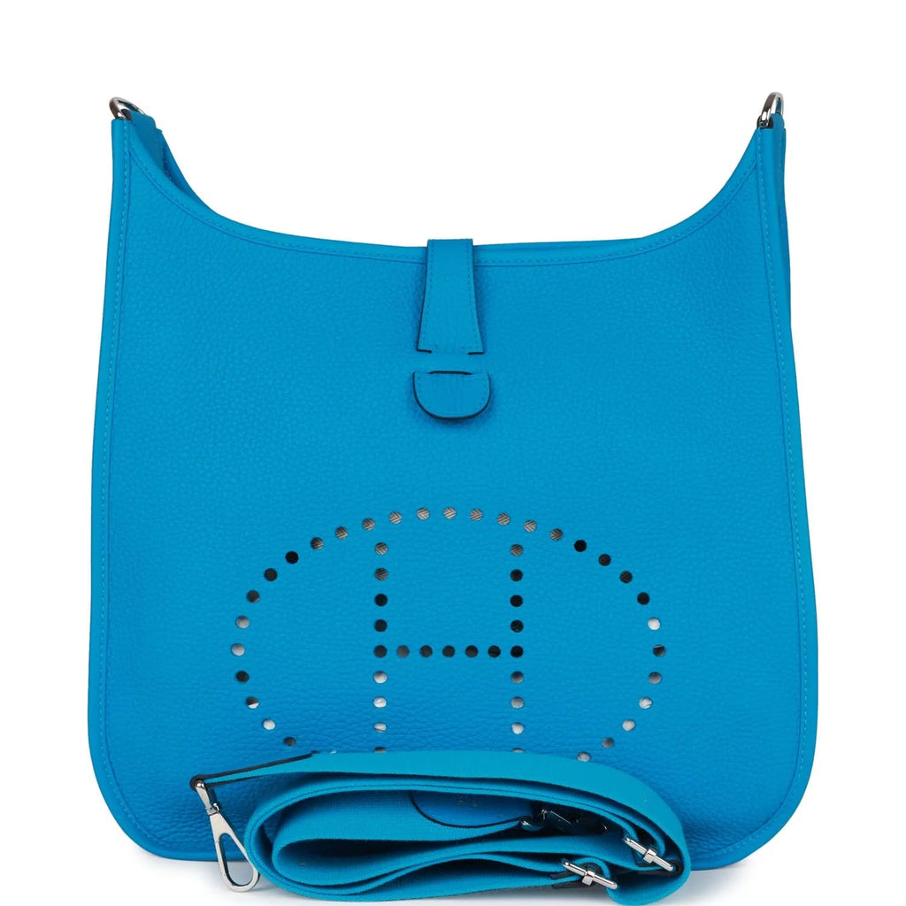 Bleu Frida Clemence Leather Bag Q99768