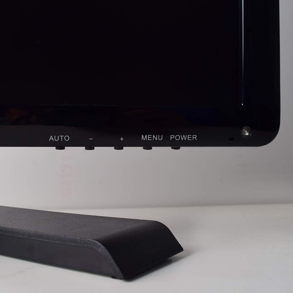19 inch CCTV Monitor with VGA HDMI AV BNC Audio in/Out Ports 4:3 Built-in Speaker LCD Display Screen with USB Drive Player 1280x1024 Resolution L76076