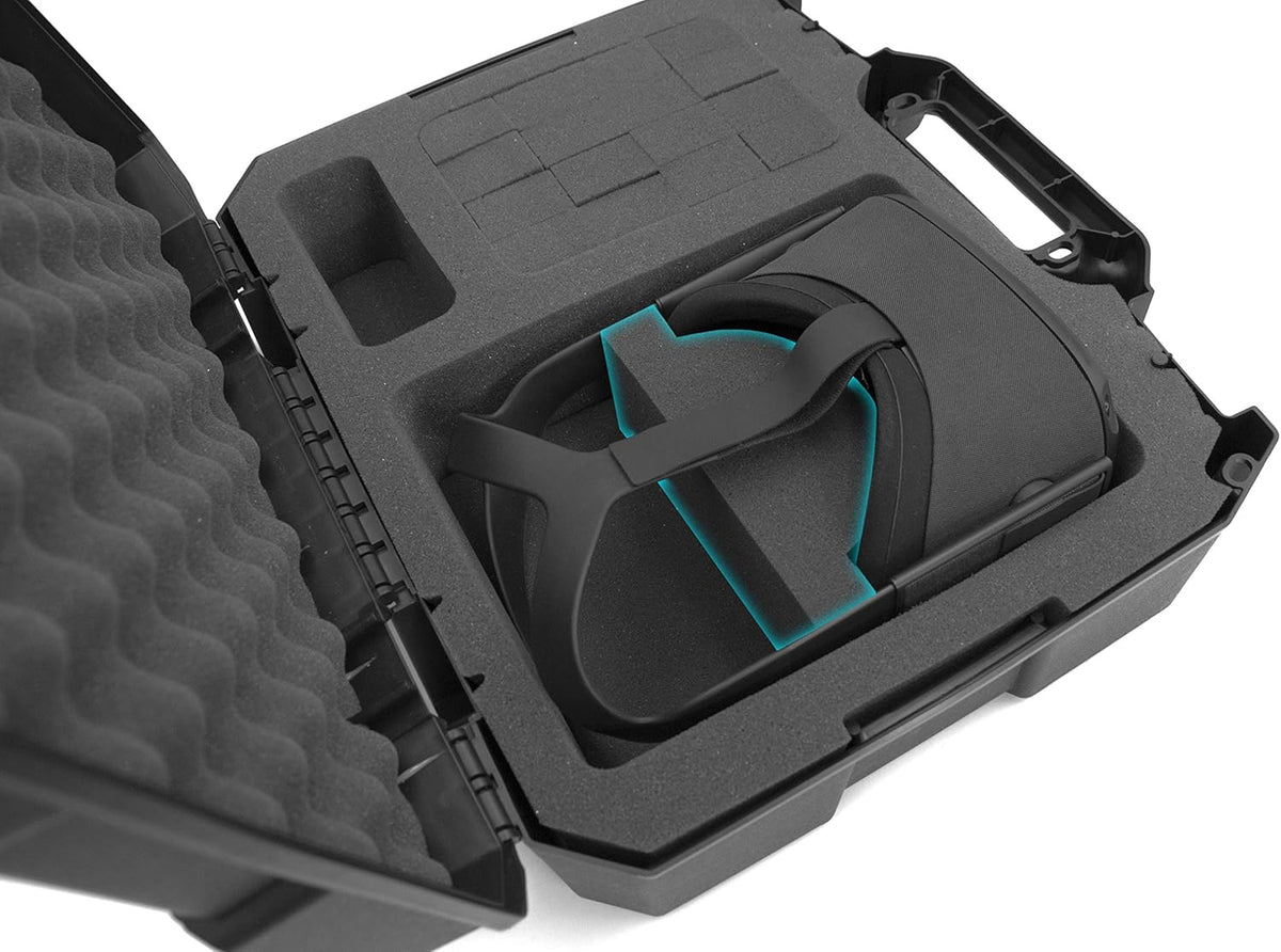 Hard Shell Travel Case for VR Headset with Custom Compartments D172857