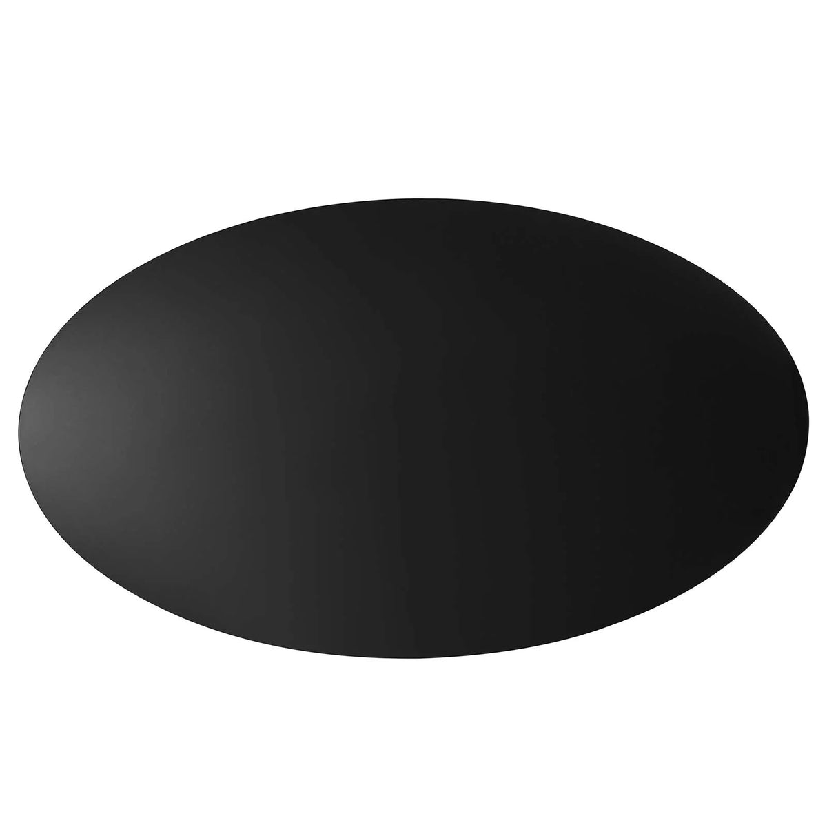 75" Oval Dining Table in Black X3195