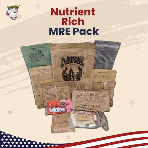 MREs (Meals Ready-to-Eat) Box A, Menus 1-12 H8641