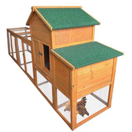 122'' Chicken Coop with Nest Box P736