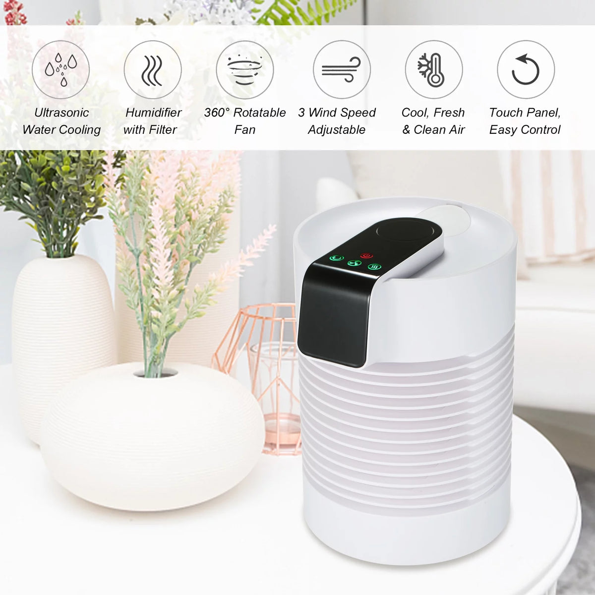 Portable Air Cooler & Humidifier with Filter L1846