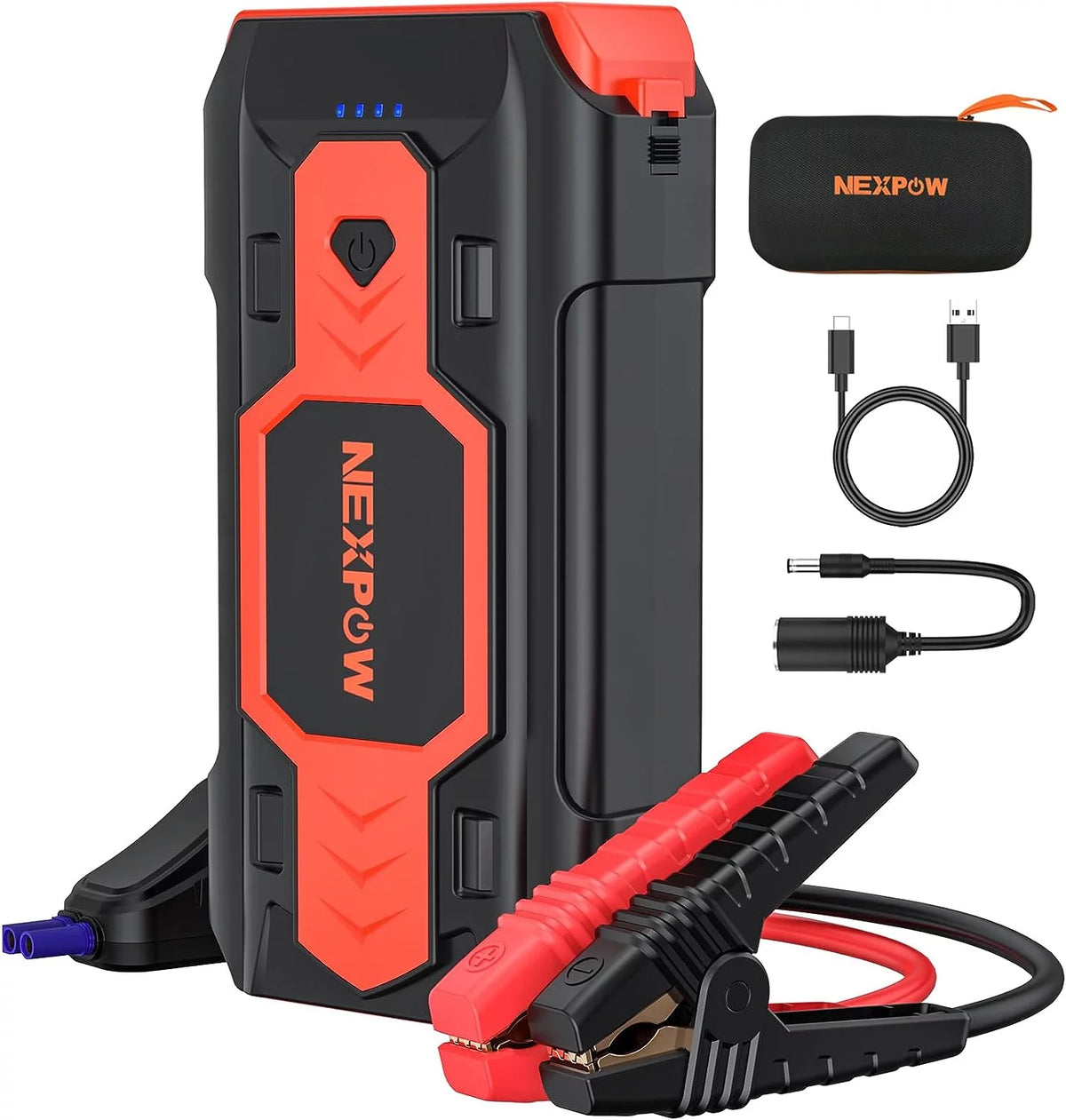 2500A 12V Battery Jump Starter with USB Quick Charge S3262