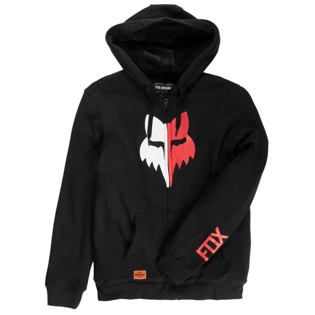 Black Zip Up Hoody X564