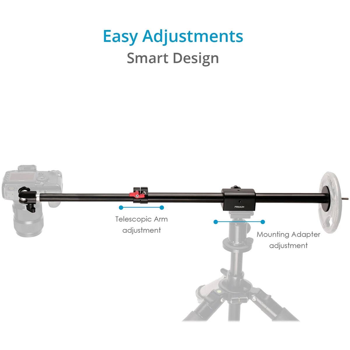 Overhead Photo and Video Camera Boom Pole M939