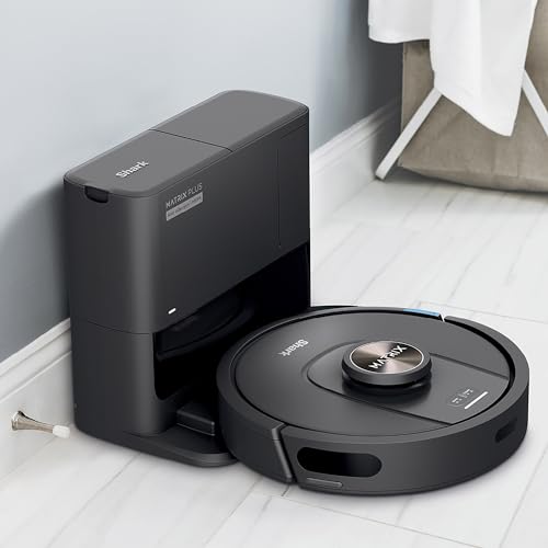 Black Robot Vacuum with Self Empty Base L6223