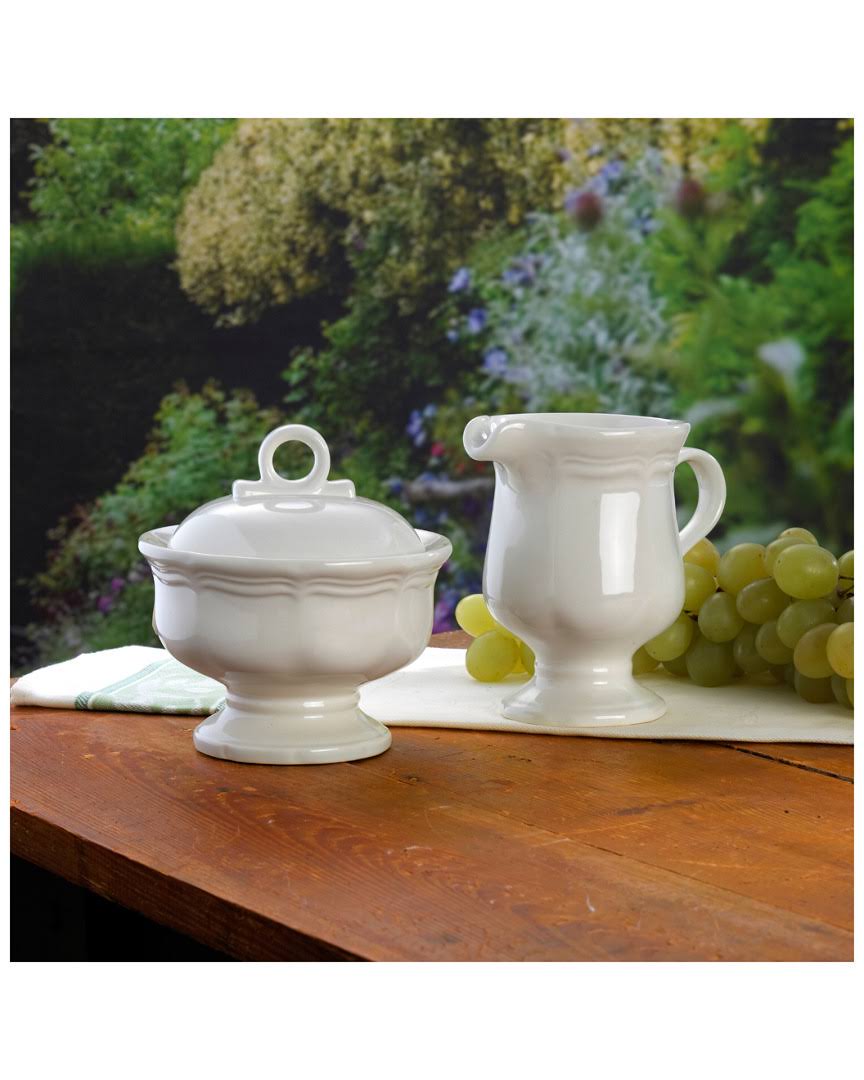 White Sugar & Creamer T411406