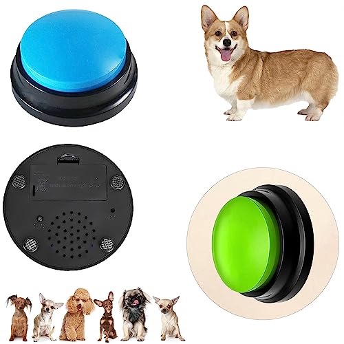 Green Orange Voice Recording Button for Pet Training H461