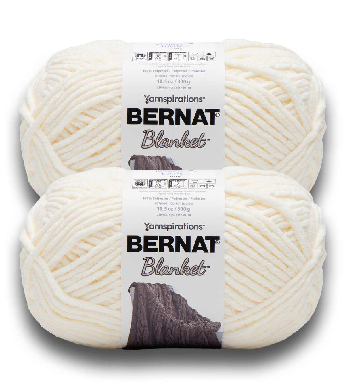 Super Bulky Polyester Yarn 2 Bundle K648