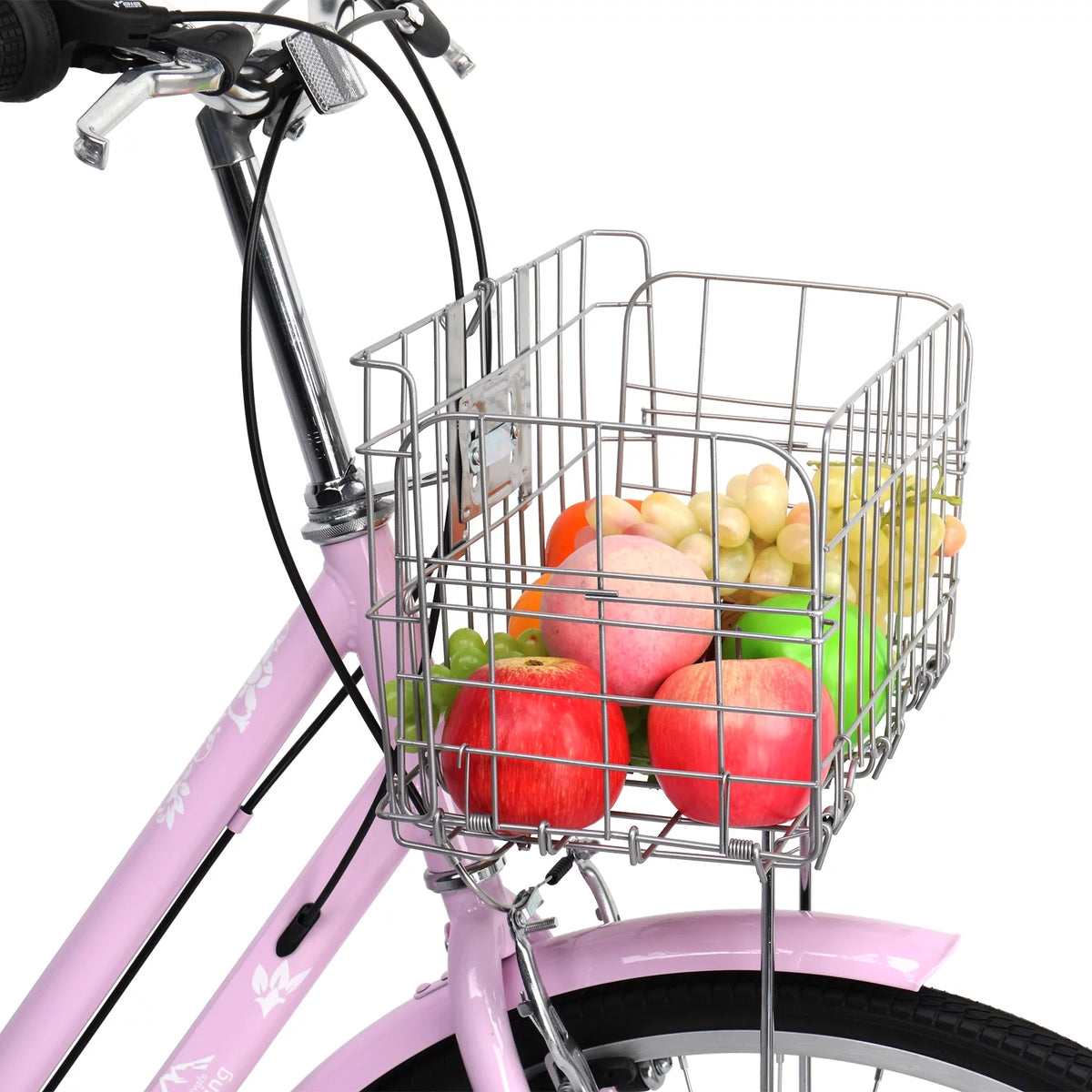 Pink 26in 7 Speed City Bike D29876