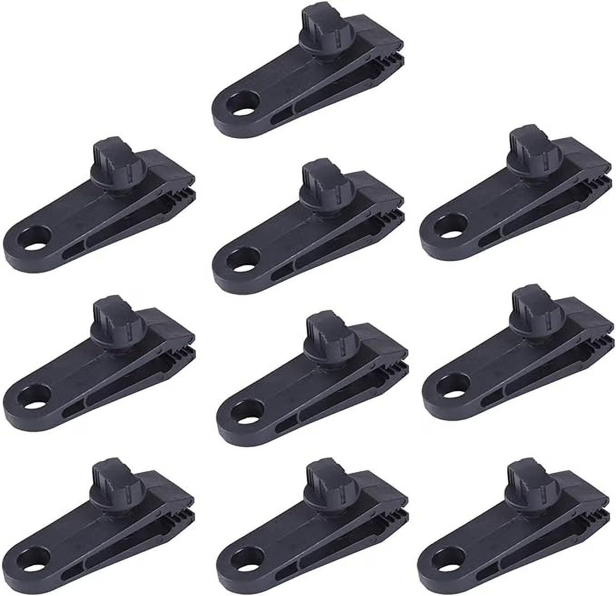 10 Pcs Heavy Duty Thumb Screw Tarp Clips X4236