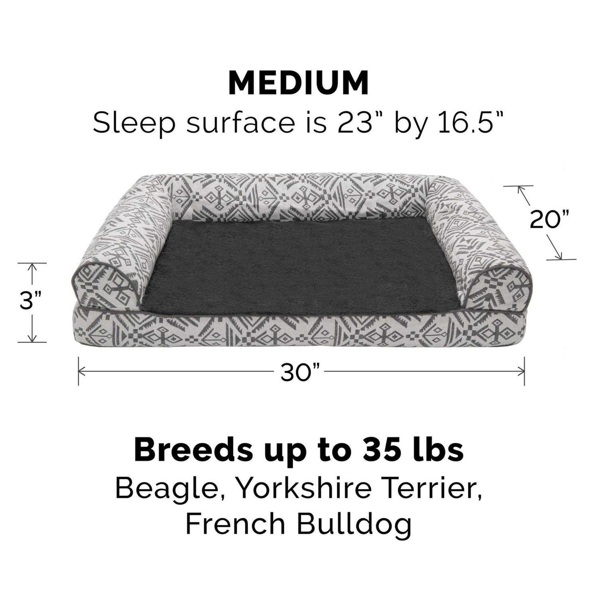 Sofa Dog Bed W57530