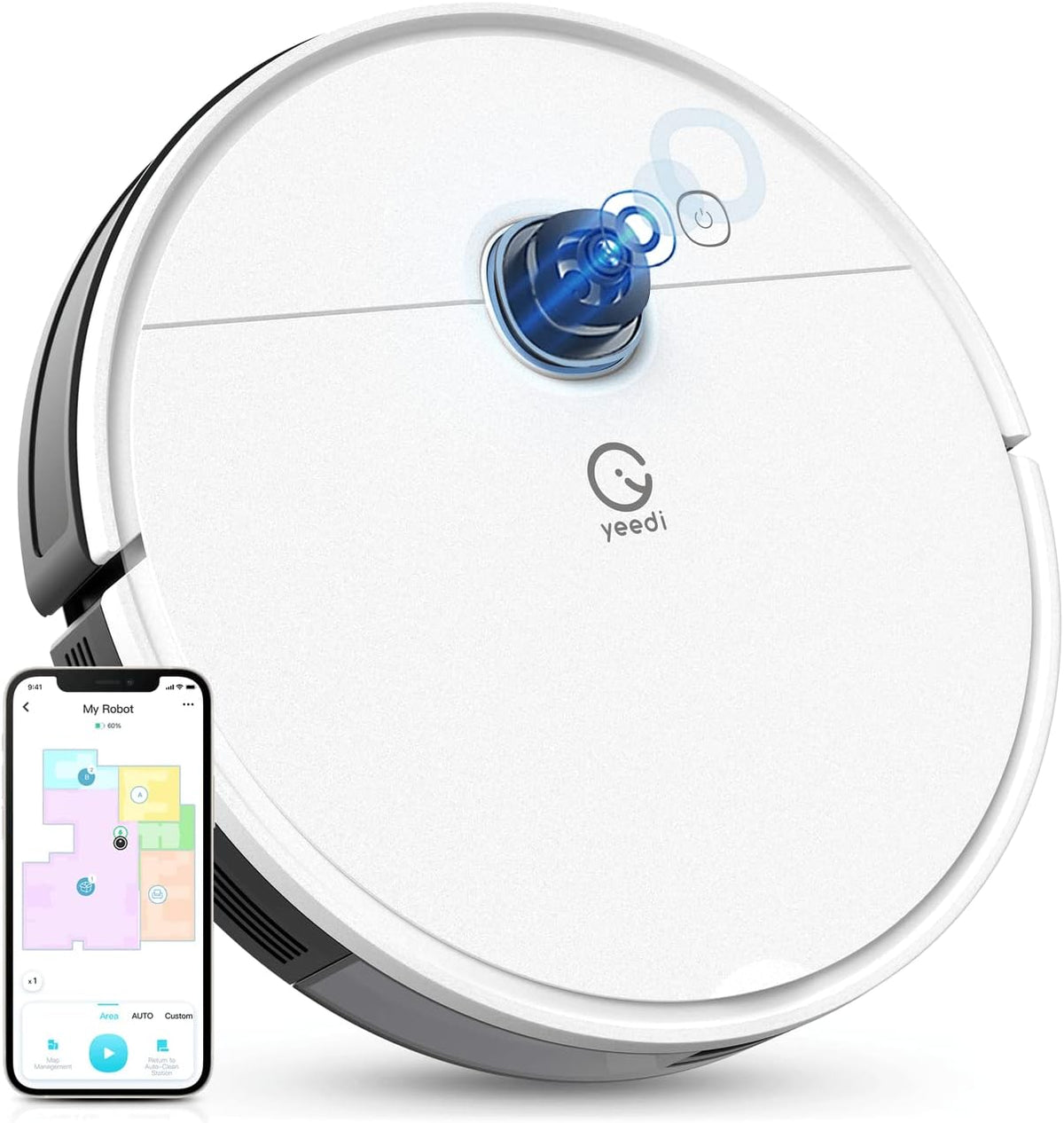 Robot Vacuum with 3000Pa Suction Power C39867