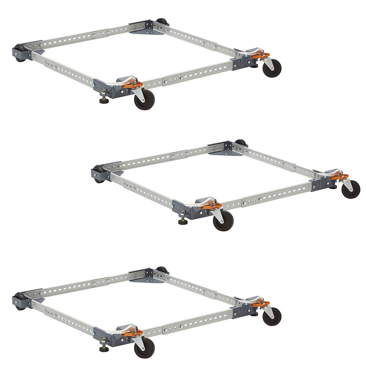 Universal Mobile Base with 400 lb Capacity (3 Pack) H5463
