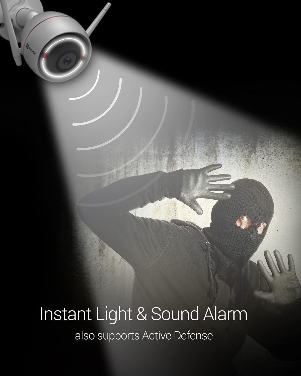 Outdoor Security Camera IP66 Weatherproof Night Vision T9904