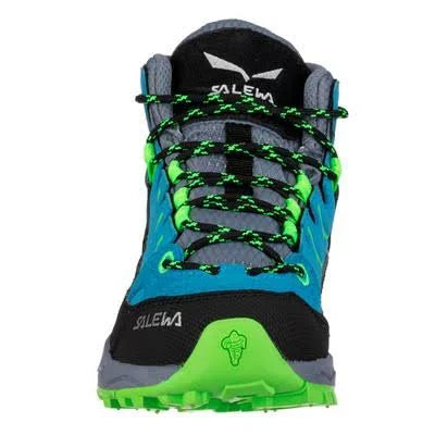 Blue Danube Fluo Green Mid Hiking Shoes L90036