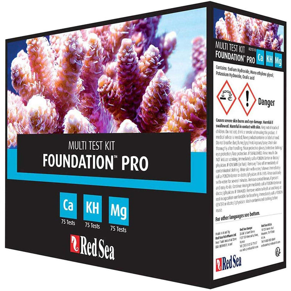 Reef Foundation Pro Multi Test Kit F2004