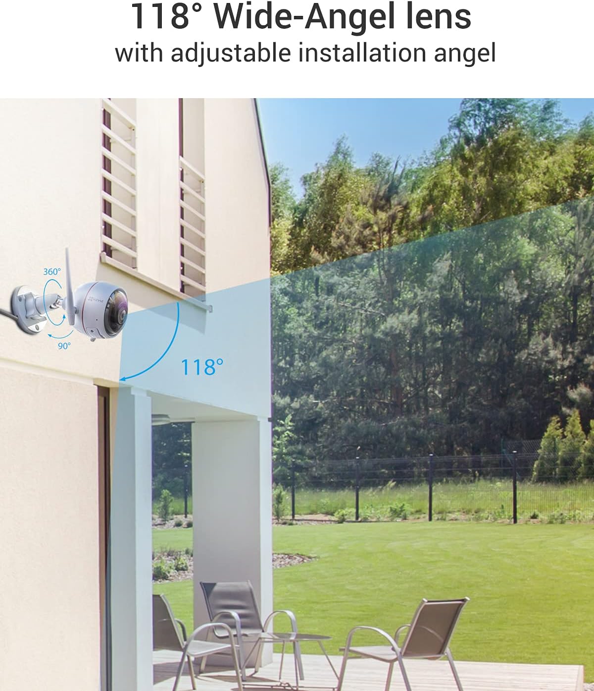 Outdoor Security Camera IP66 Weatherproof Night Vision T9904