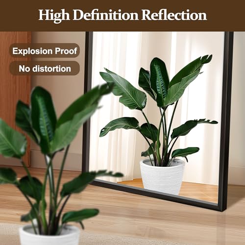 Gold Arched Full Length Mirror with Stand T80074