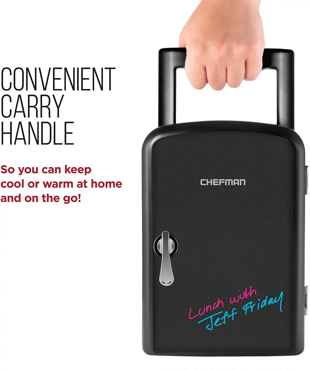 Portable 4L Mini Fridge Black L73737