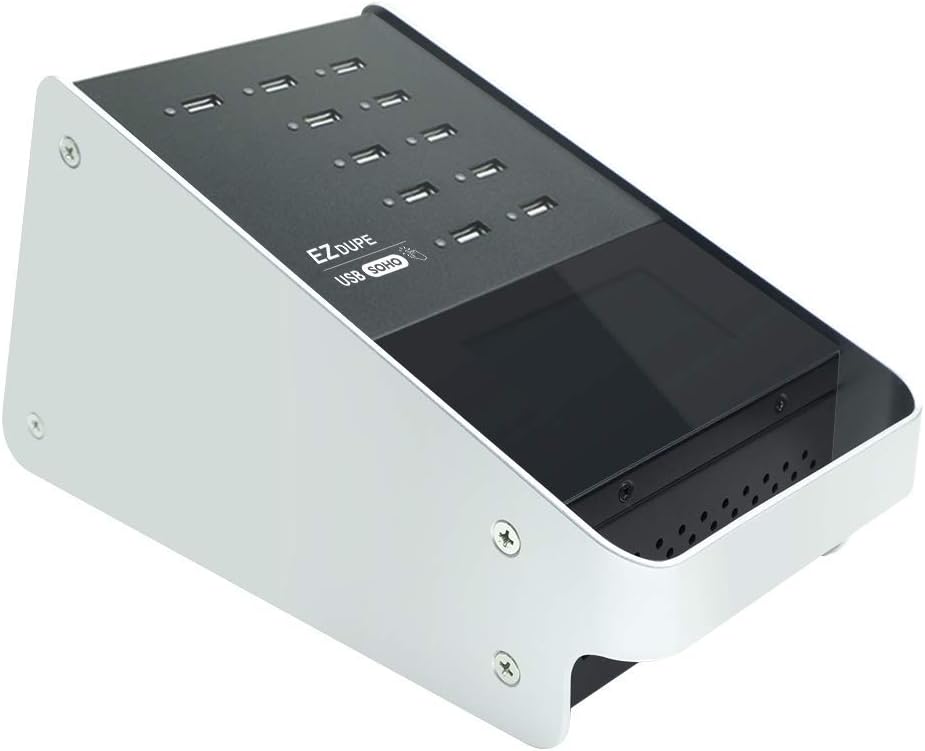 Touch USB Duplicator 1 to 10 USB Flash Drive Copier Eraser with Touch Screen D701111