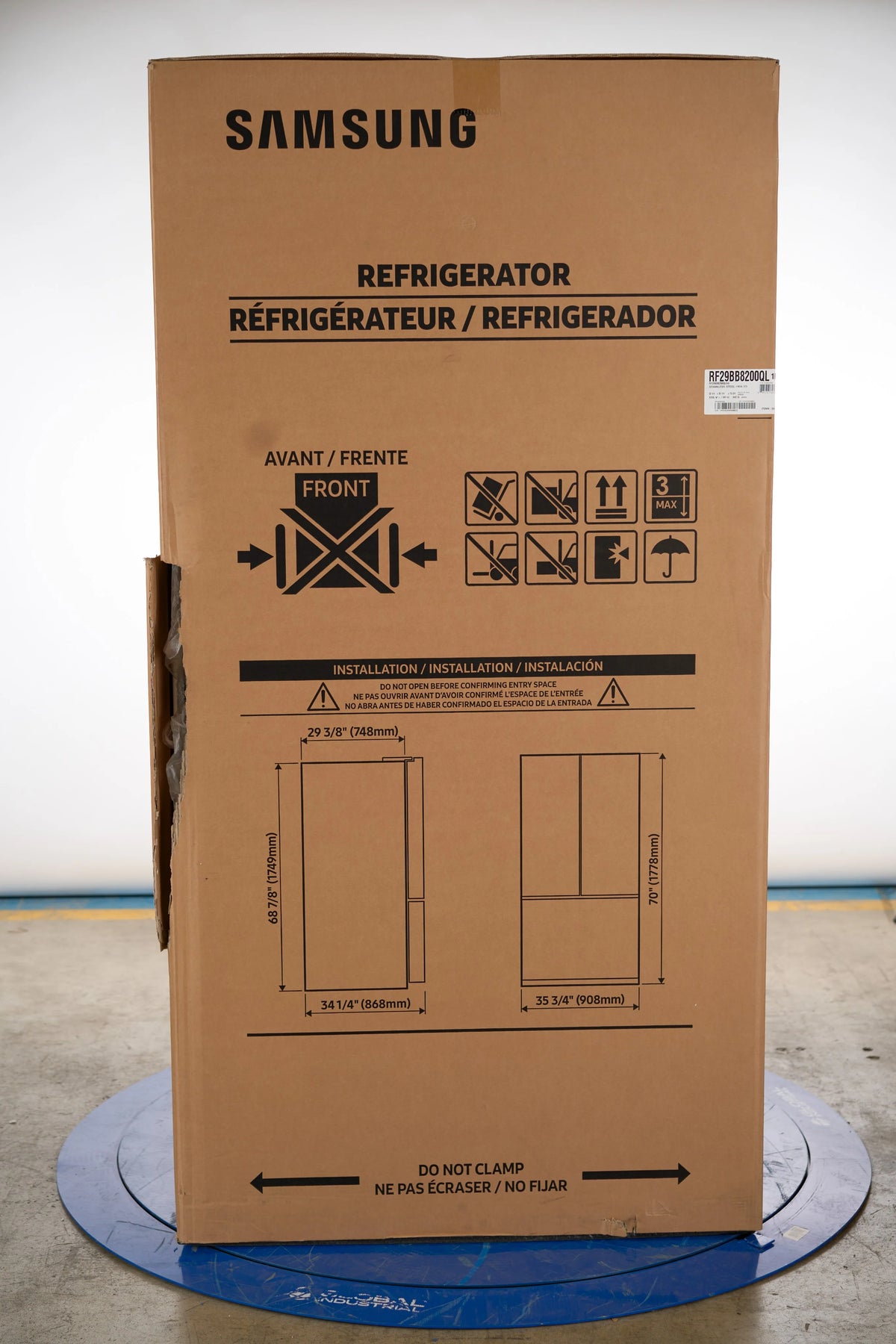 4-Door French Door Refrigerator 29 cu. ft. N449