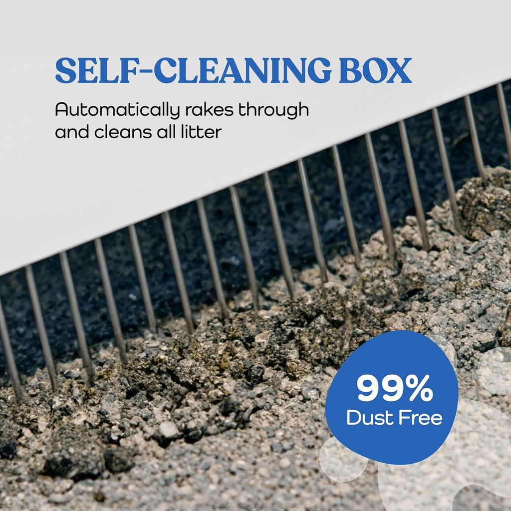 Automatic Self Cleaning Cat Litter Box with Odor Eliminator Z946282