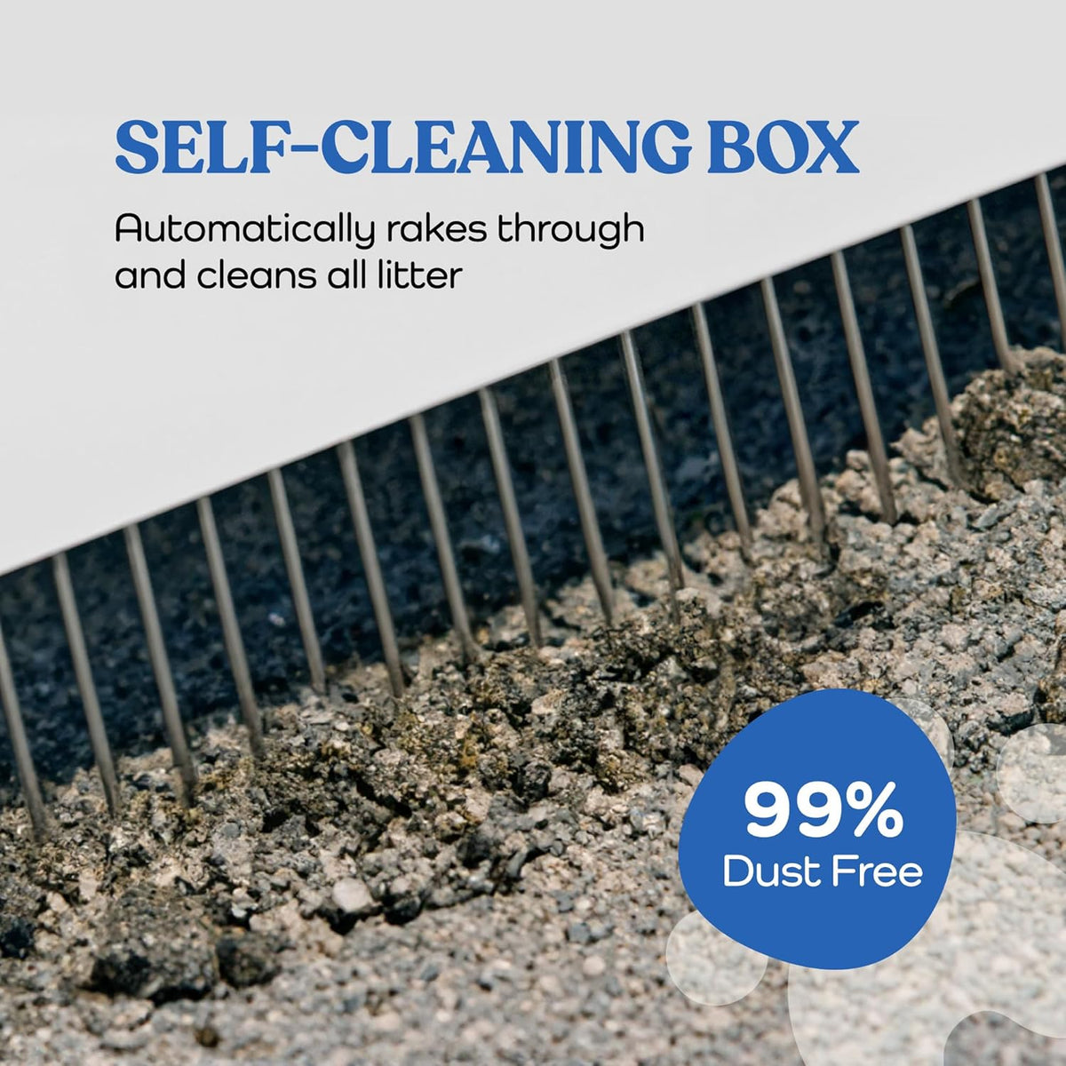 Automatic Self Cleaning Cat Litter Box with Odor Eliminator Z946282
