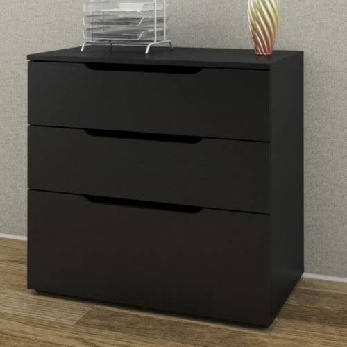 Black 3-Drawer Filing Cabinet T606350