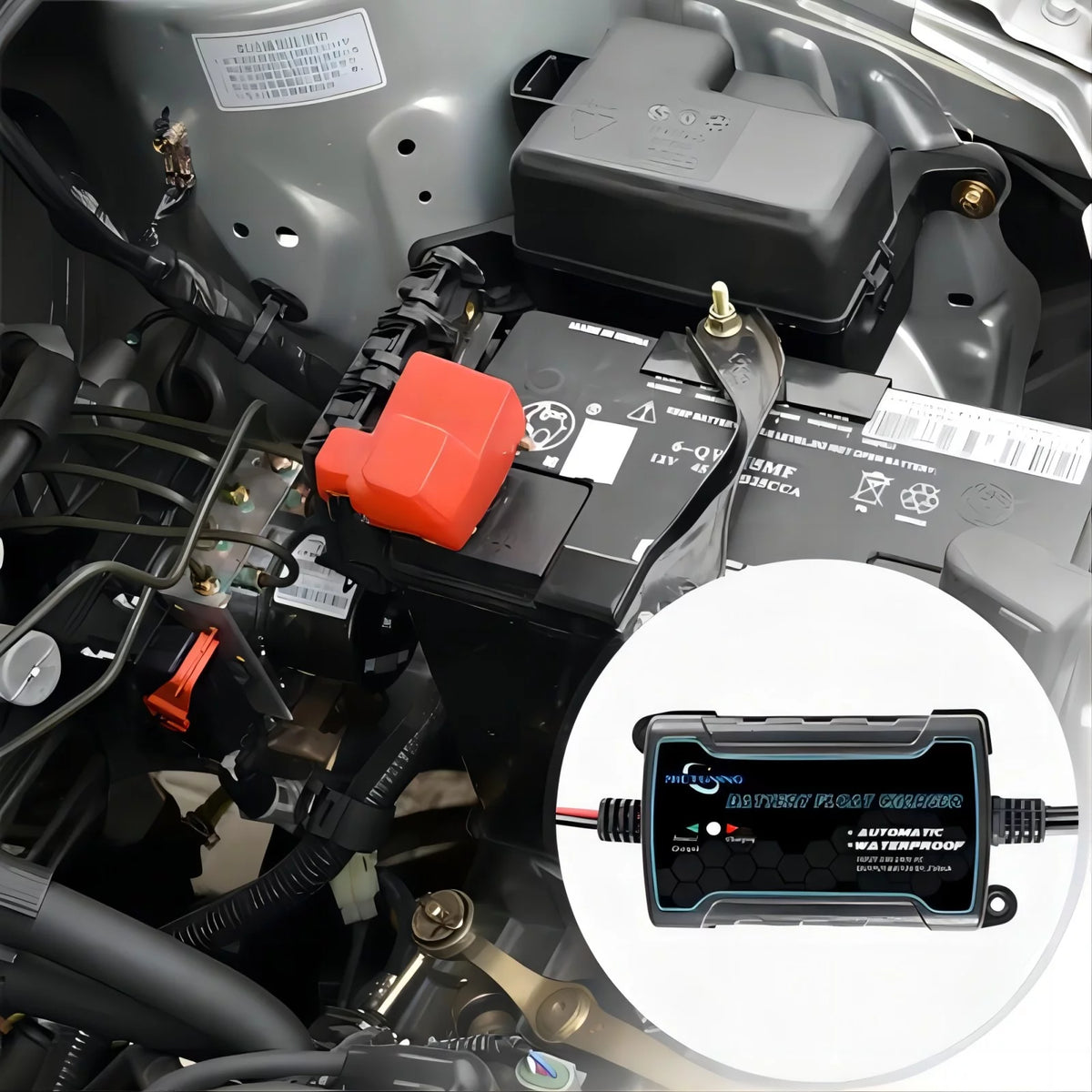 12V Automatic Battery Trickle Charger Maintainer F560