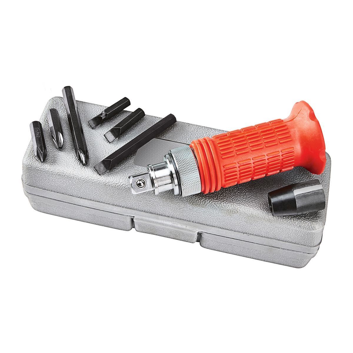 6 Bit Impact Screwdriver Set With Case H988