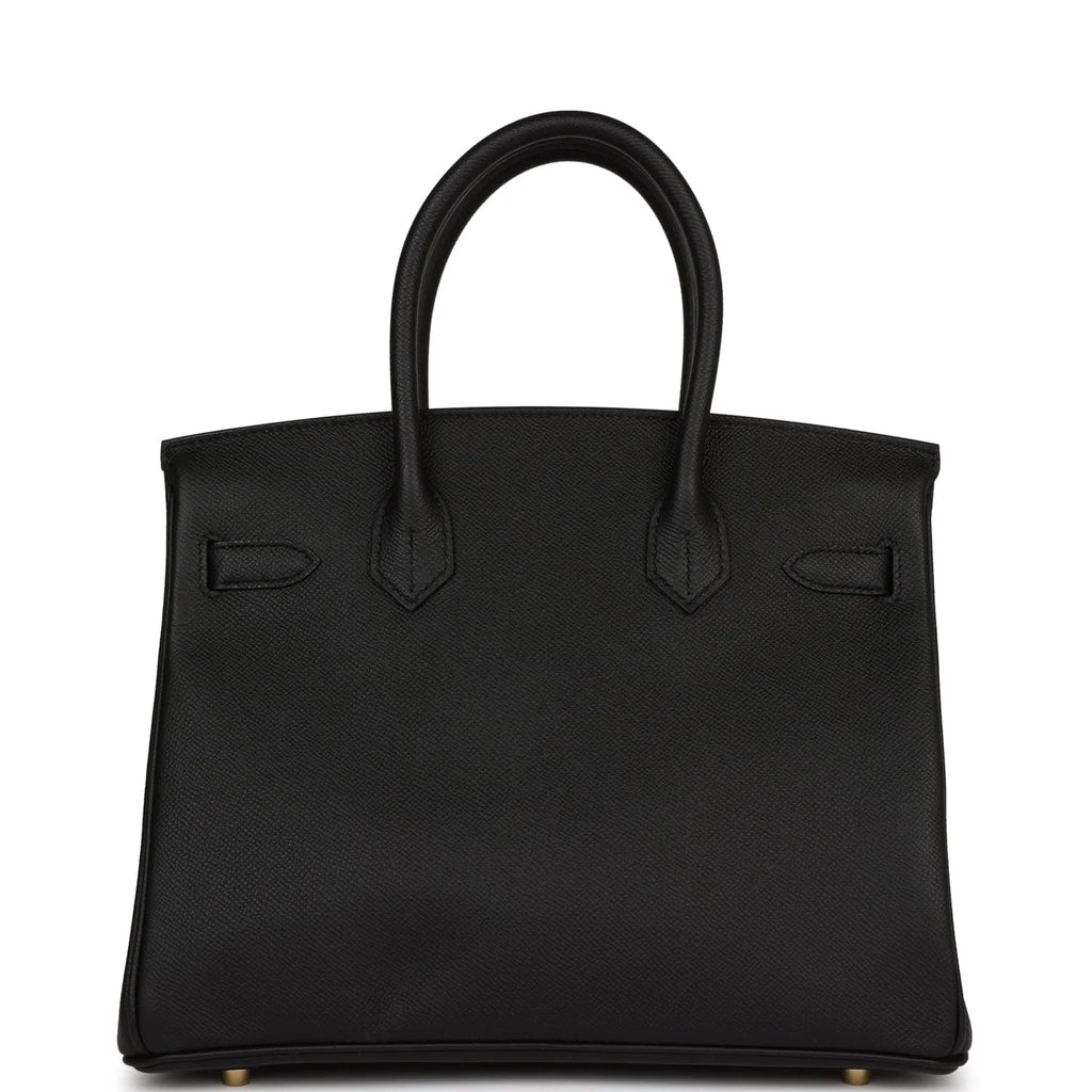 Black Leather Handbag L49894