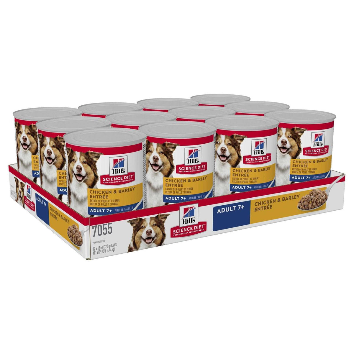 Adult 7+ Beef & Barley Entree Dog Food C607482