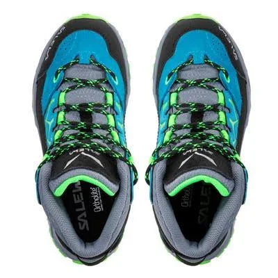 Blue Danube Fluo Green Mid Hiking Shoes L90036