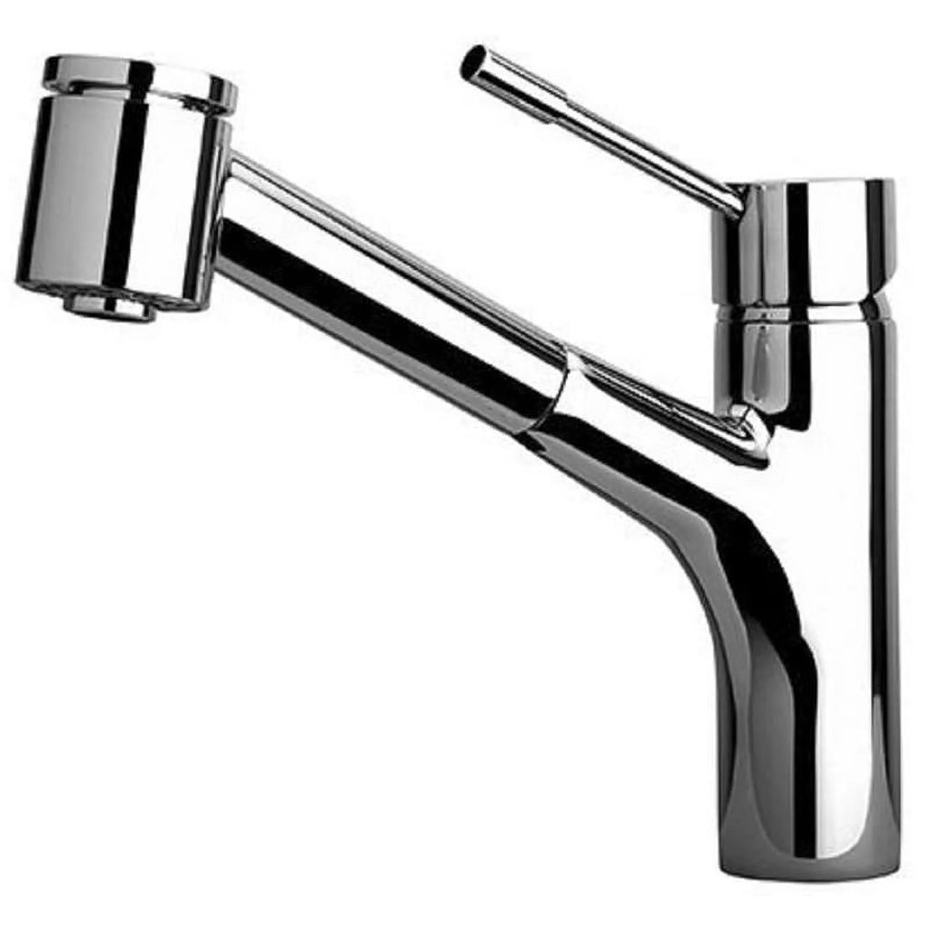 Chrome Finish Single Handle Pull-Out Kitchen Faucet X868
