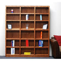 Dry Oak Finish Wall Storage Unit Bookcase A32839