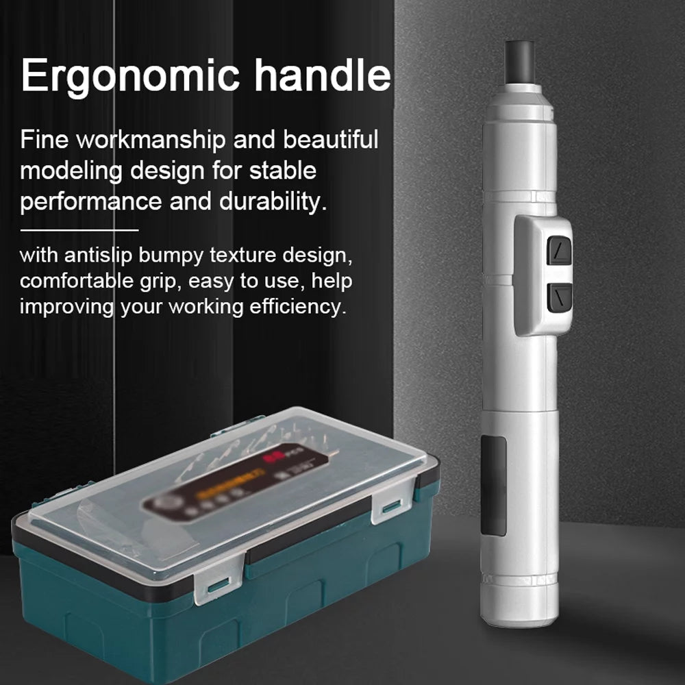 250r/min Metal Bits Screwdriver Set C7623