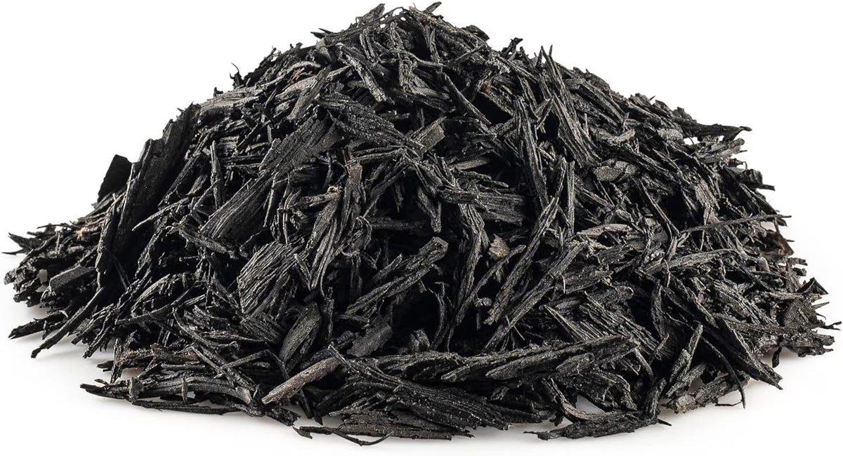 Black Shredded Rubber Mulch 0.8 Cu. Ft. D350530