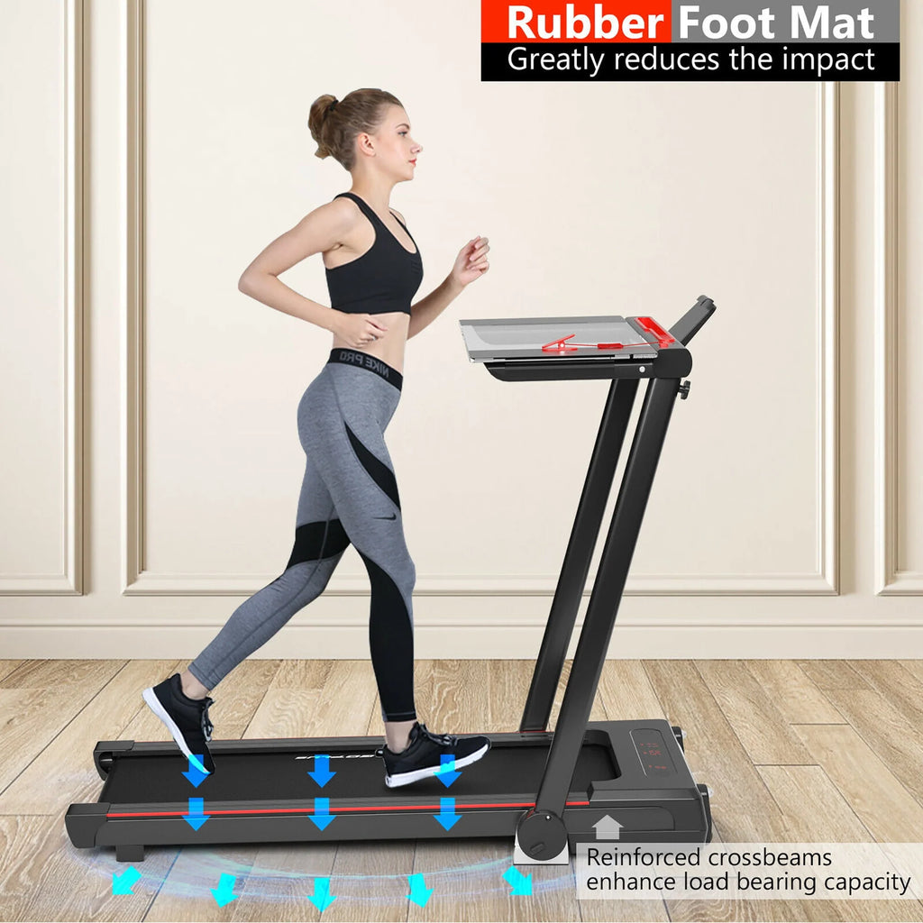 2.25HP 3-in-1 Folding Treadmill Black U249
