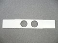 Window Panel with Two Holes H483