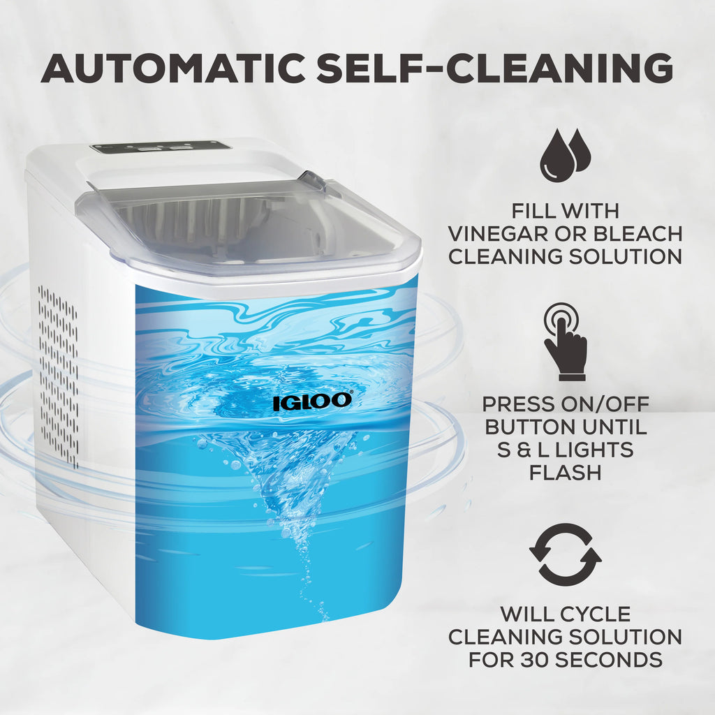 Automatic Self-Cleaning Ice Maker J16647