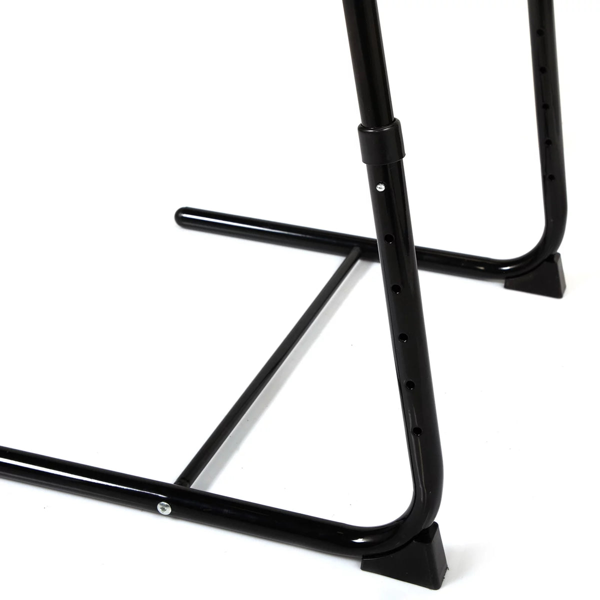 Set of 2 Portable Computer Table Black E492