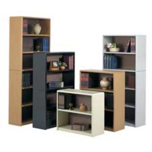 Gray 4-Shelf Bookcase Q610823
