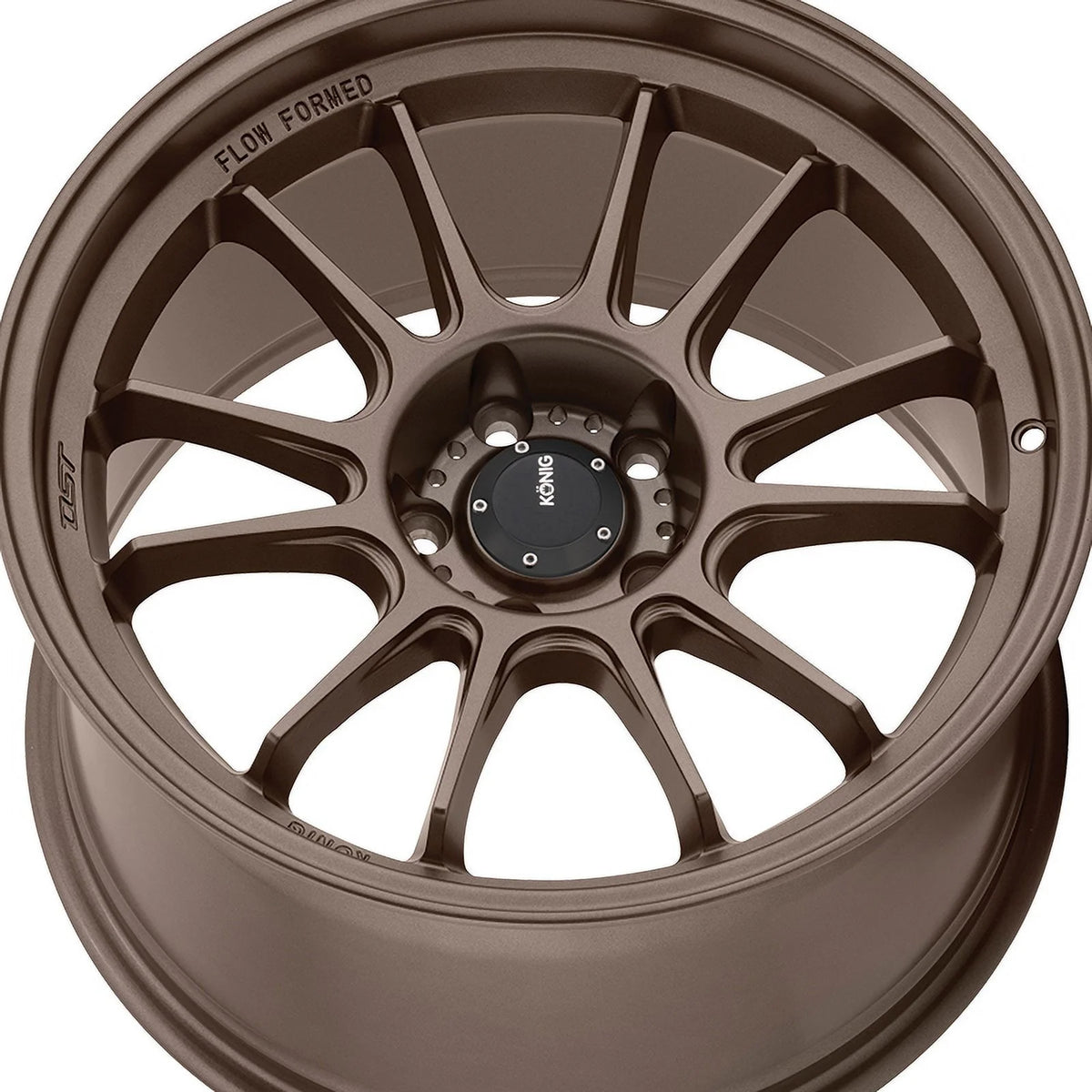 17x8 4x100 +45et Race Bronze Wheel B9460