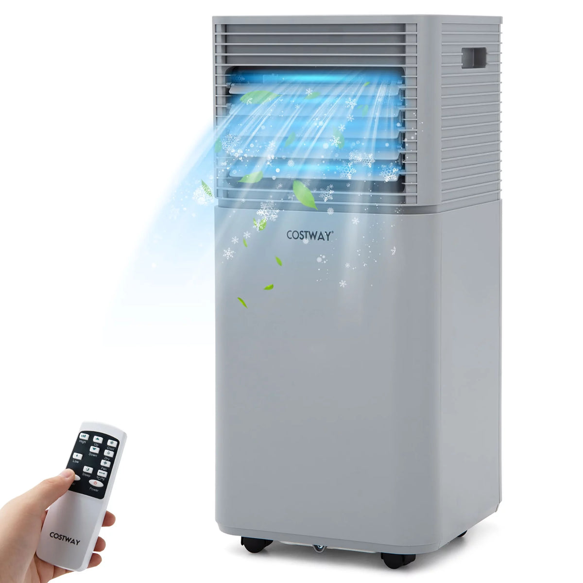 5000 BTU Portable Air Conditioner 3-in-1 Black X11299