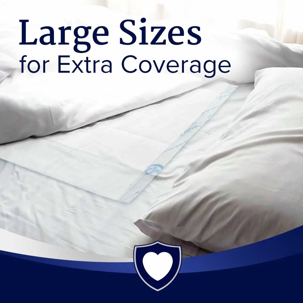 MagicSorb Air Super-Absorbent Disposable Underpads, 23x36 in., Large, Pack/12 U42701