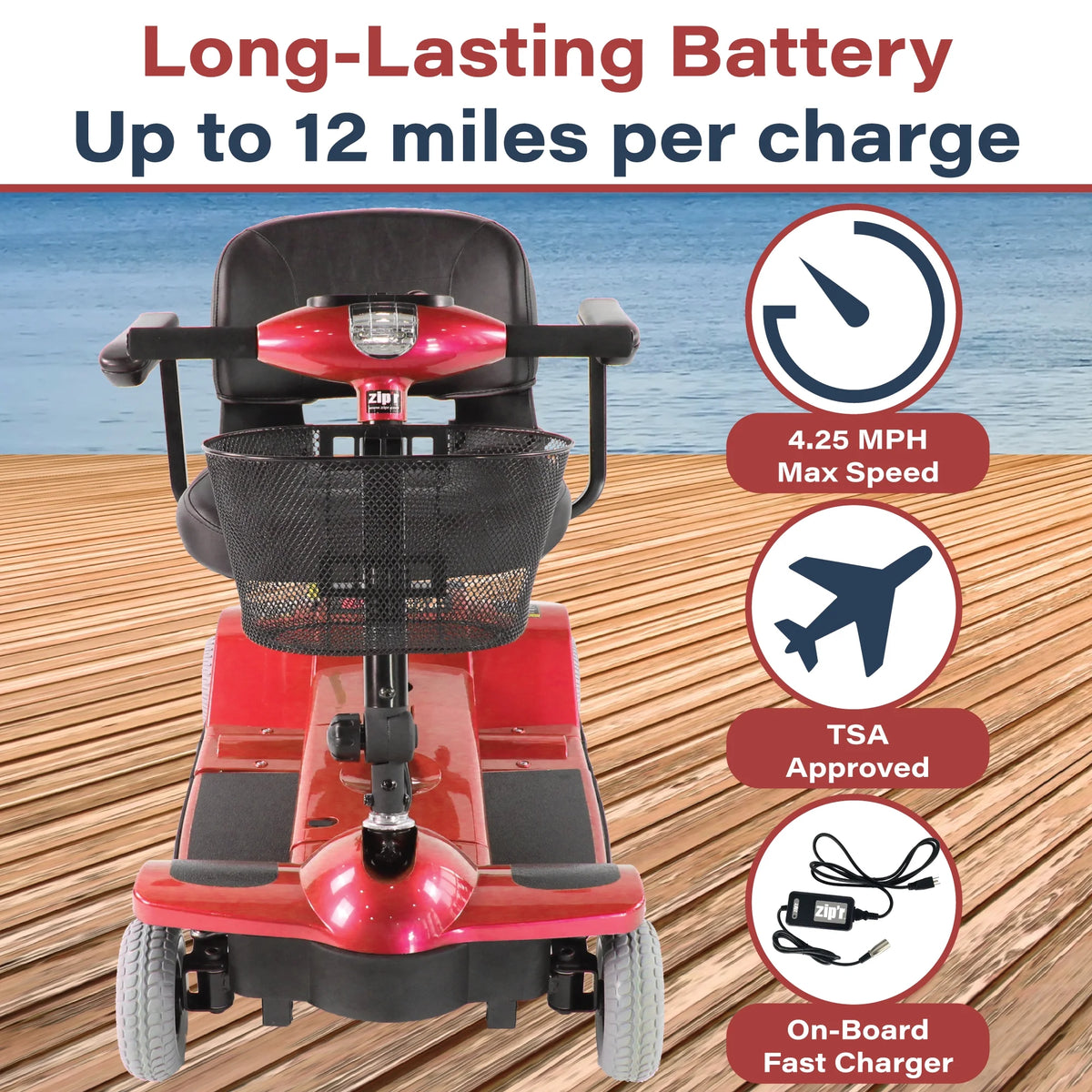 4 Wheel Folding Mobility Scooter Y9364