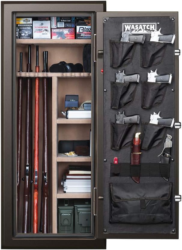 24 Gun Fire and Water Safe with E-Lock, Dark Bronze A38475